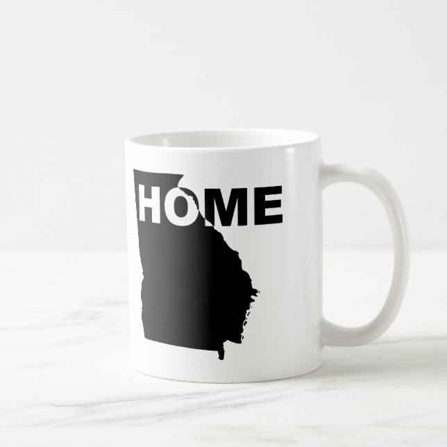 Georgias hem litet bort från statens t-shirt kaffemugg (Höger)