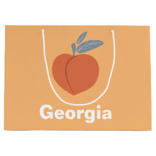 Georgias Persika frukt konst design.