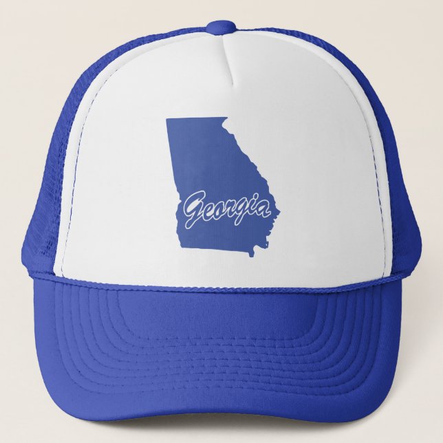 Georgias statsform Trucker Hatt Keps (Framsida)