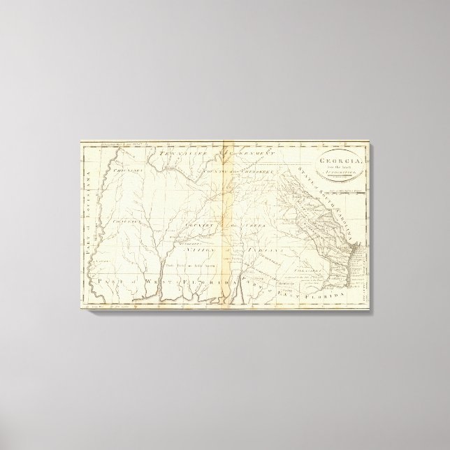 Georgien 10 canvastryck (Framsida)