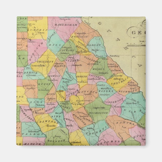 Georgien 10 magnet (Framsidan)