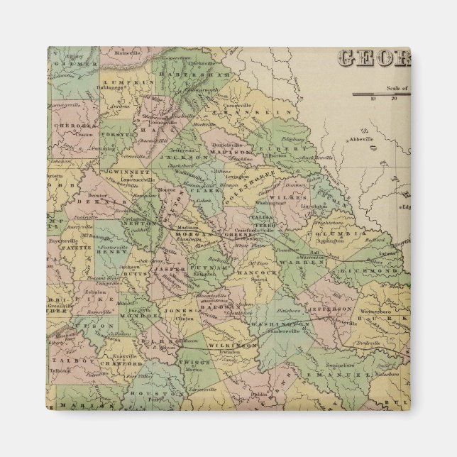 Georgien 10 magnet (Framsidan)