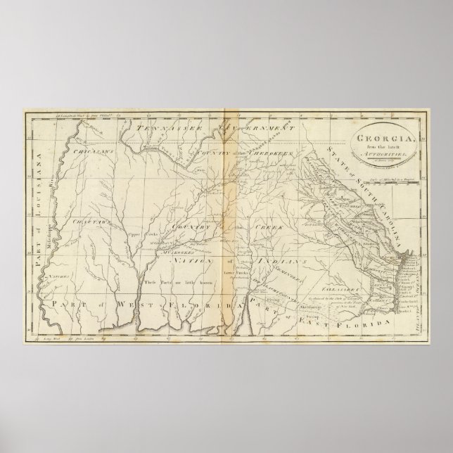 Georgien 10 poster (Framsidan)