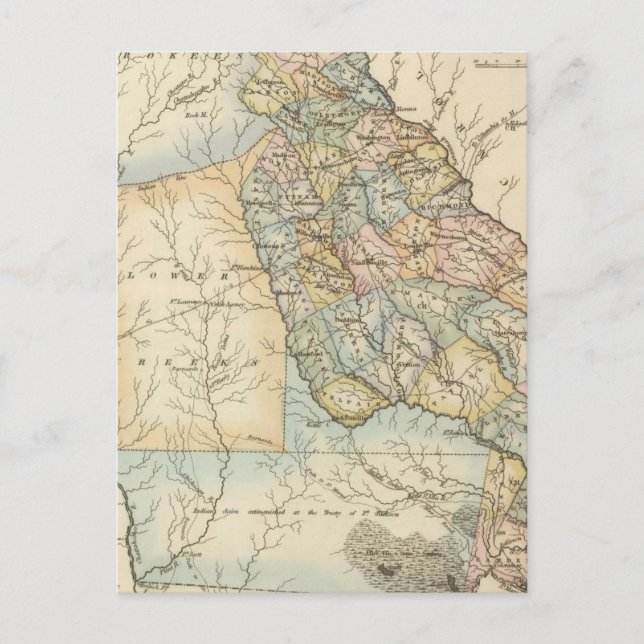 Georgien 13 vykort (Framsida)