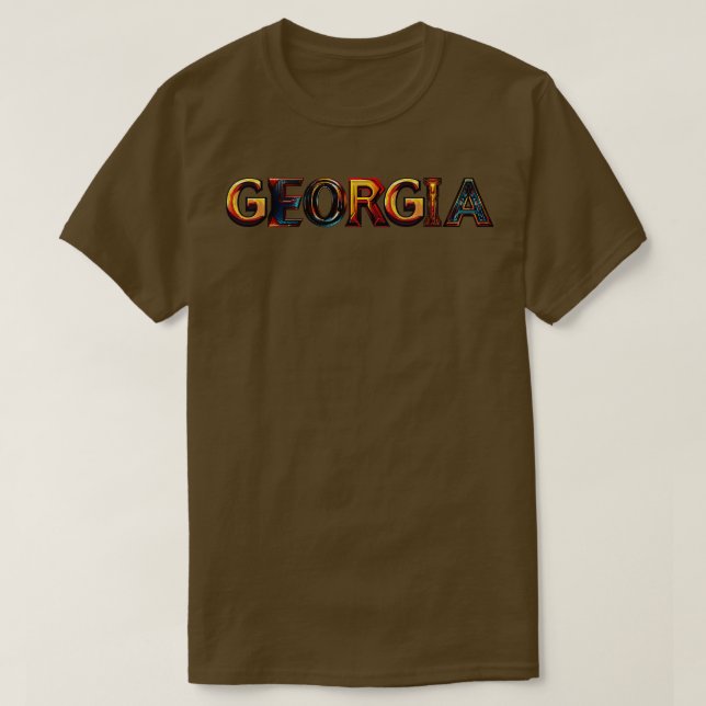 Georgien 1 t shirt (Design framsida)