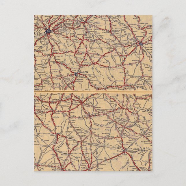 Georgien 8 vykort (Framsida)