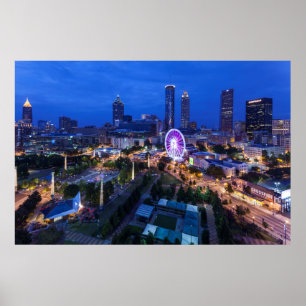 Georgien, Atlanta, den ettåriga olympiska parken Poster