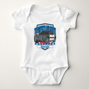 Georgien att skydda och polisbilar t shirt