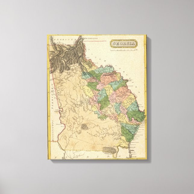 Georgien Canvastryck (Framsida)