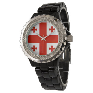 Georgien flagga armbandsur