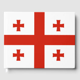 Georgien flagga gästböcker