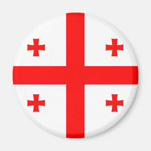 Georgien Flagga Magnet