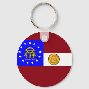 Georgien flagga nyckelring