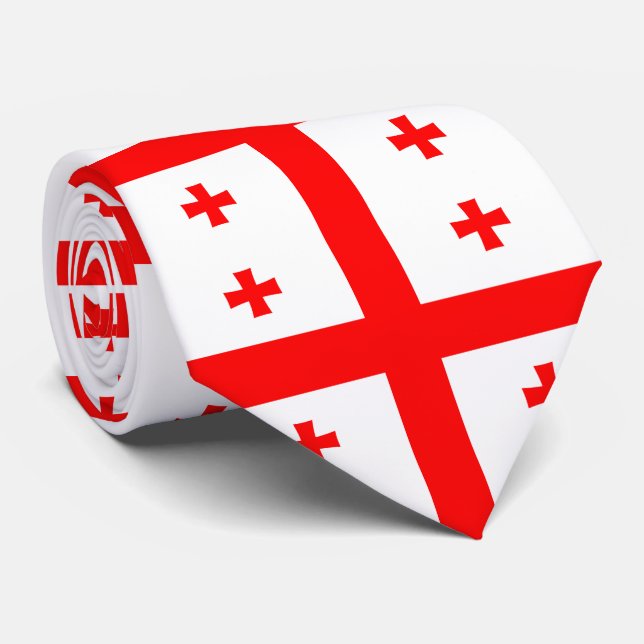 Georgien Flagga Slips (Rullad)