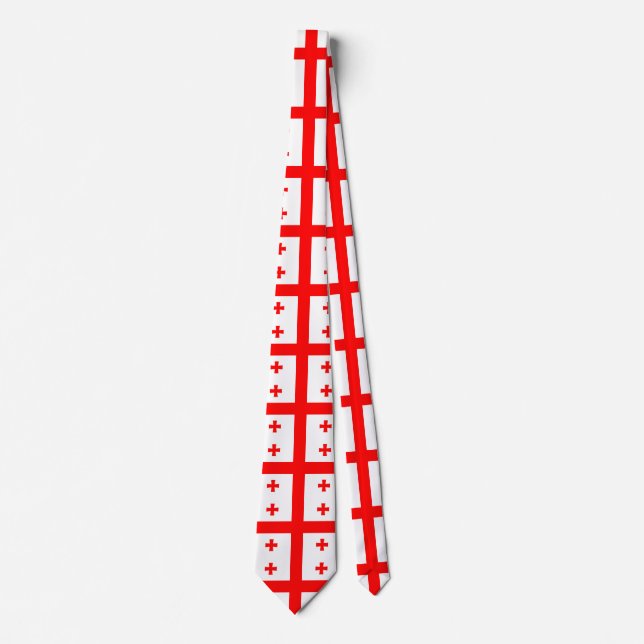 Georgien Flagga Slips (Framsida)