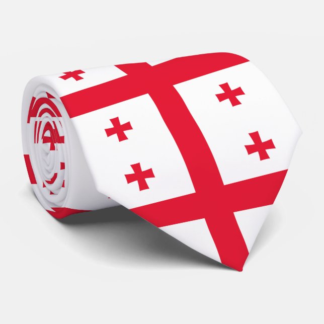Georgien Flagga Slips (Rullad)