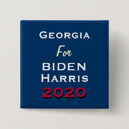 GEORGIEN for BIDEN HARRIS 2020 Kampanj-knapp Knapp