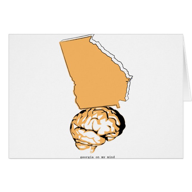 Georgien Hälsningskort (Framsidan Horizontal)