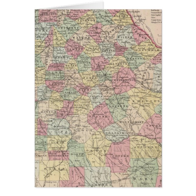 Georgien Hälsningskort (Framsidan)