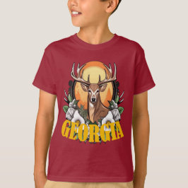 Georgien Hjort med Ro T Shirt