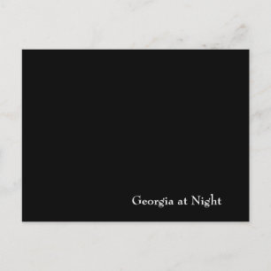 Georgien i natt vykort