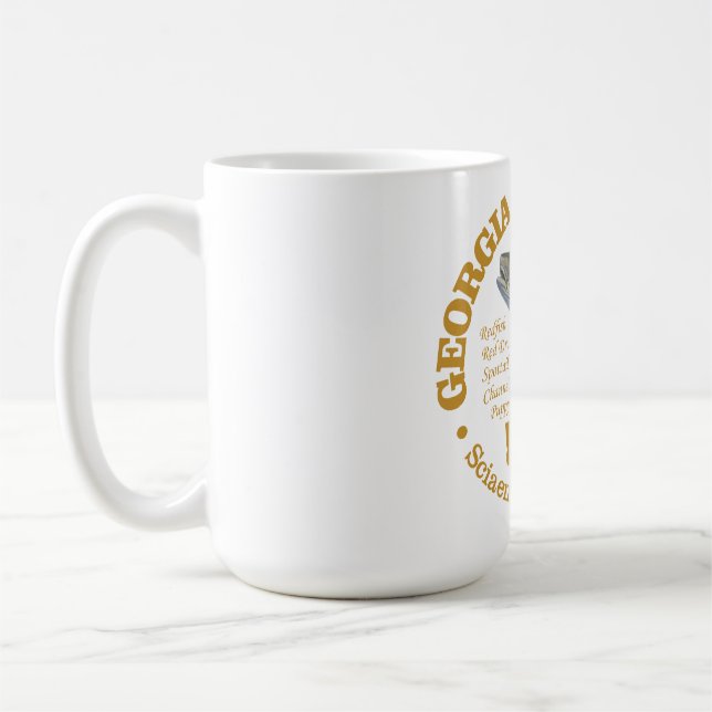 Georgien (kungsfisk) kaffemugg (Vänster)