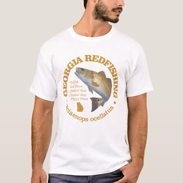 Georgien (kungsfisk) t shirt (Framsida)