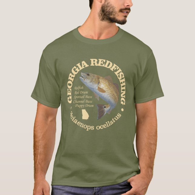 Georgien (kungsfisk) t shirt (Framsida)