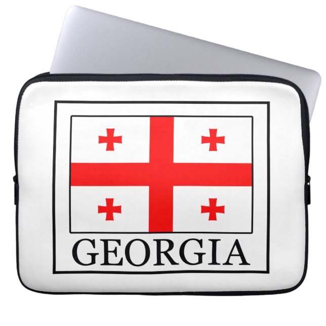 Georgien Laptop Fodral (Framsidan)