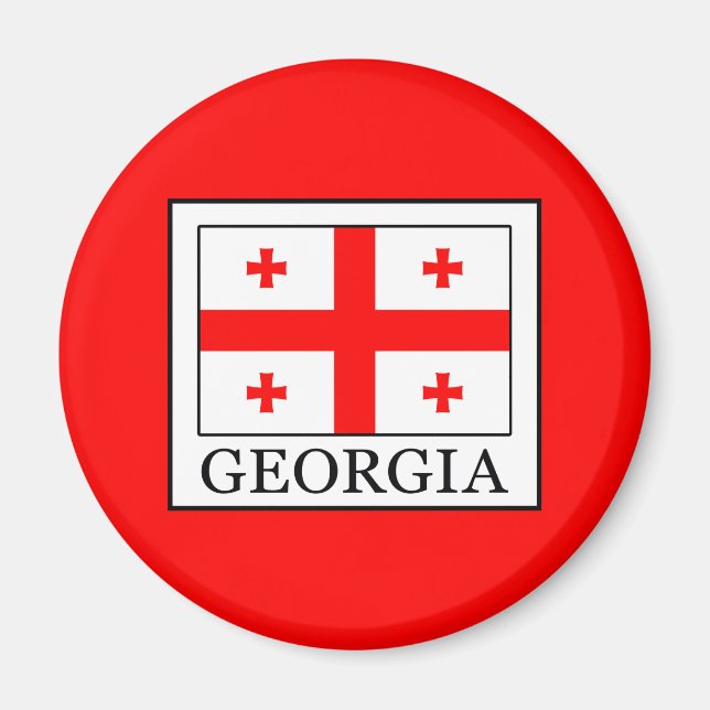 Georgien Magnet (Framsidan)