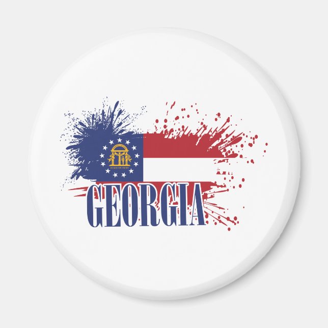 Georgien Magnet (Framsidan)