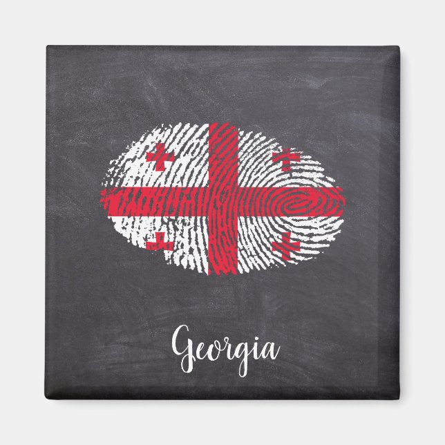 Georgien Magnet (Framsidan)