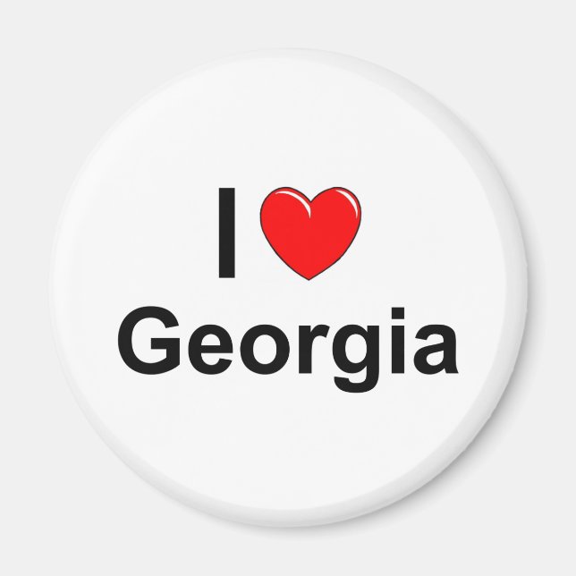 Georgien Magnet (Framsidan)
