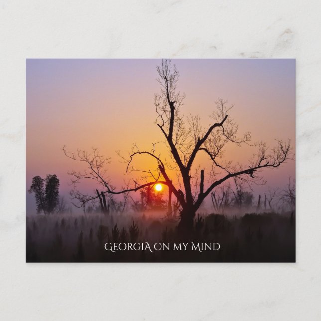 Georgien på mitt sätt vykort (Framsida)