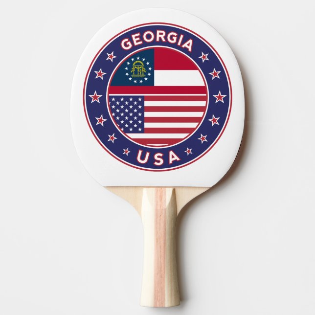 Georgien Pingisracket (Framsidan)