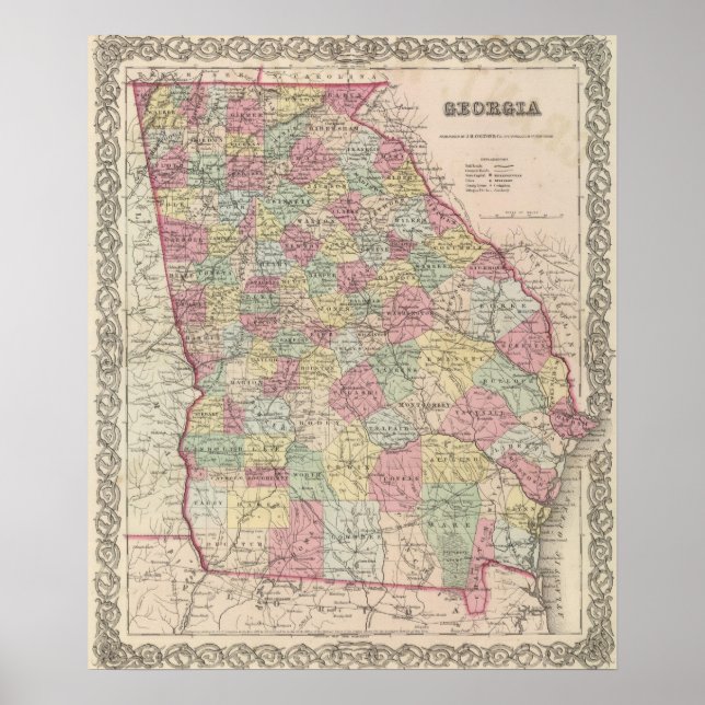 Georgien Poster (Framsidan)