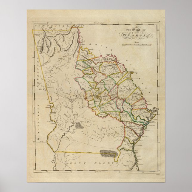 Georgien Poster (Framsidan)