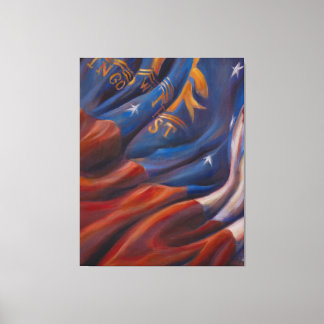 Georgien Statlig flagga - Kanvastryck