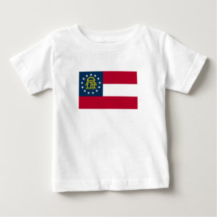 Georgien Statlig flagga T Shirt