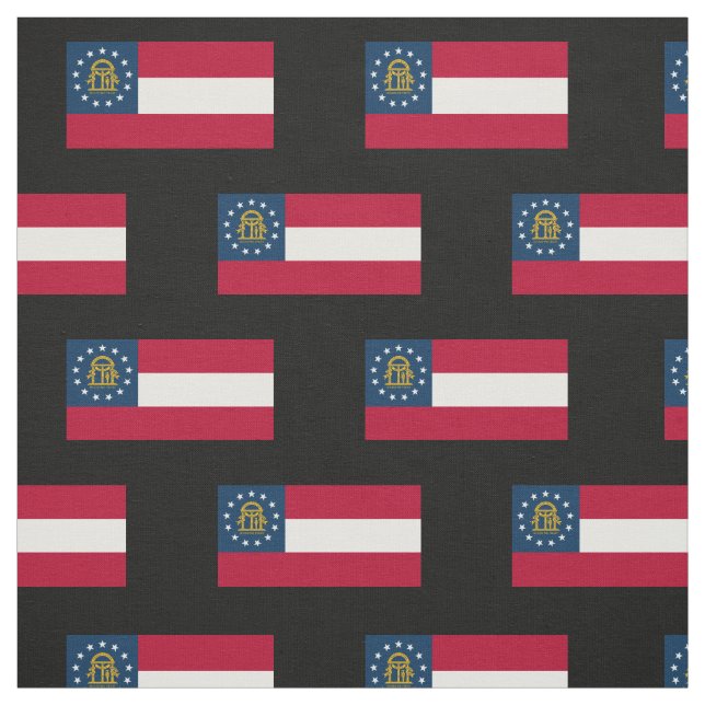 Georgien Statlig flagga Tyg (Provkarta)