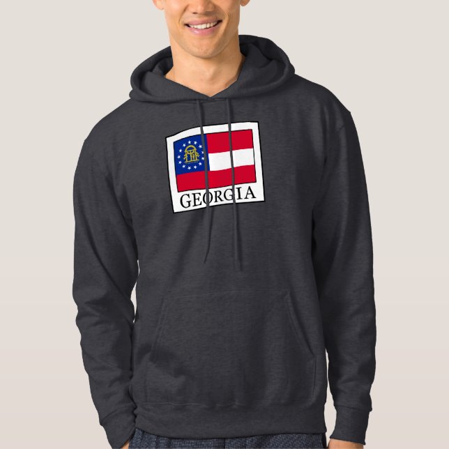 Georgien Sweatshirt Med Luva (Framsida)