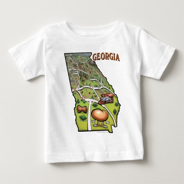 Georgien T-shirt (Framsida)