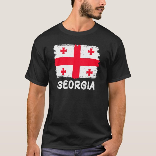 Georgien T Shirt (Framsida)