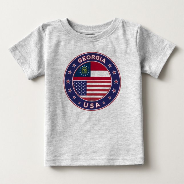 Georgien T Shirt (Framsida)