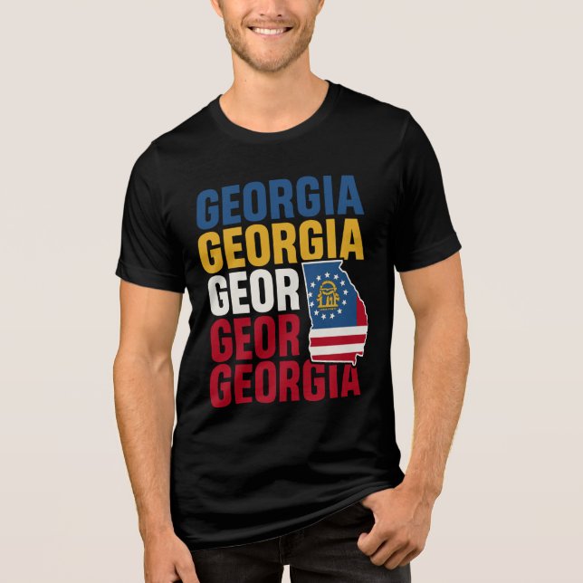 Georgien T Shirt (Framsida)