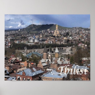 Georgien - Tbilisi - Poster