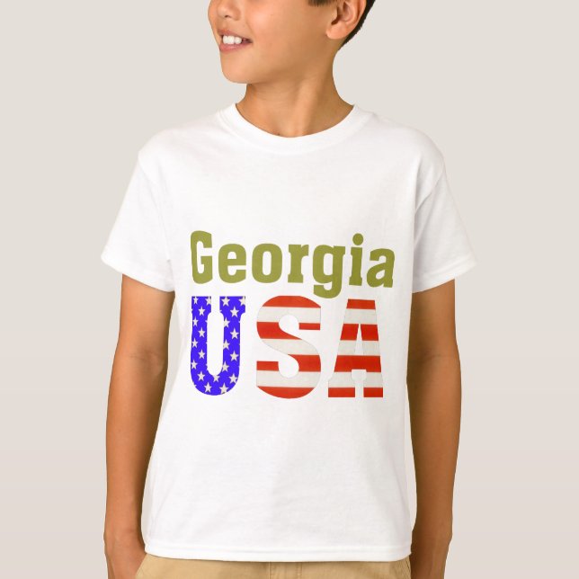 Georgien, USA! Tee (Framsida)