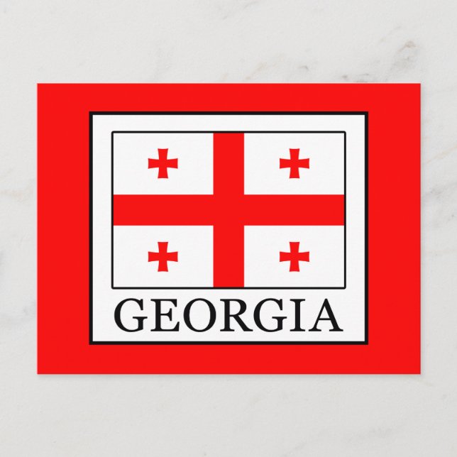 Georgien Vykort (Framsida)