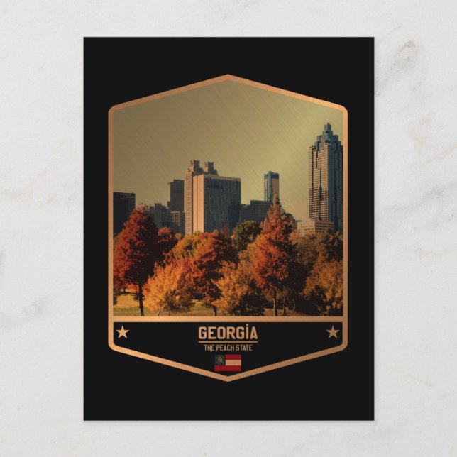 Georgien Vykort (Framsida)