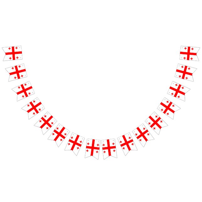 Georgiens flagga (Alla)